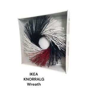IKEA KNORRALG Red, White & Blue Wreath 15 ¾ "
